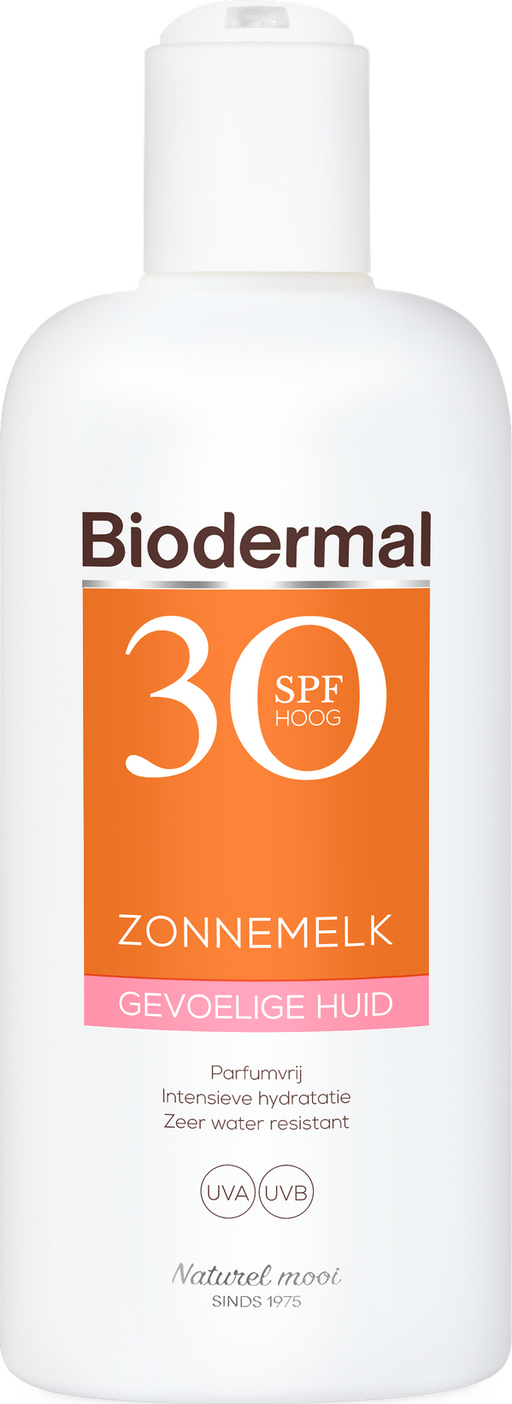 Biodermal Gevoelige Huid Zonnemelk SPF30 200 ML