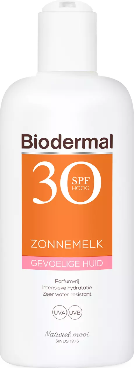 Biodermal Gevoelige Huid Zonnemelk SPF30 200 ML