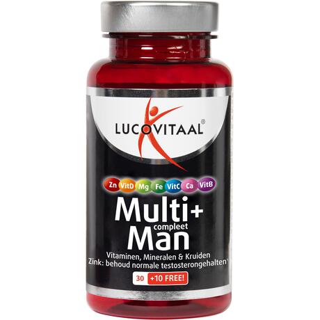 Lucovitaal Multi+ Compleet Man 40 Tabletten