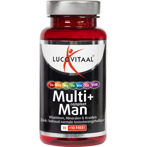 Lucovitaal Multi+ Compleet Man Tabletten 40 stuks