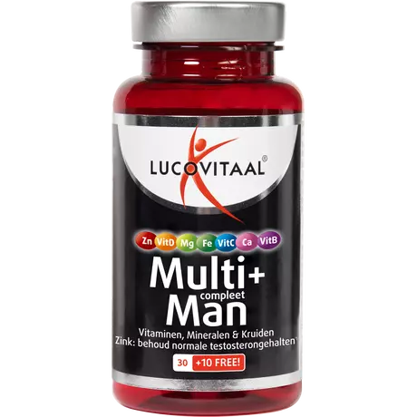 Lucovitaal Multi+ Compleet Man Tabletten 40 stuks