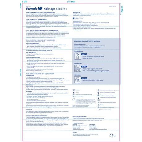 Formule W Kalknagel Set 5-In-1