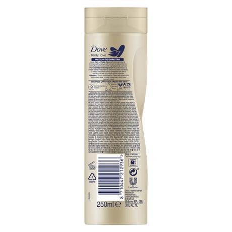 Dove Tanning Lotion Medium-Dark 250 Ml