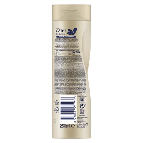 Dove Tanning Lotion Medium-Dark 250 Ml