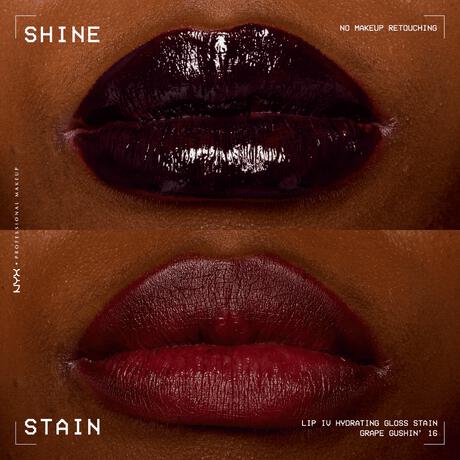 NYX Professional Makeup Lip IV Hydraterende Lipgloss Grape Gushin