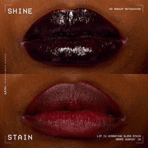 NYX Professional Makeup Lip IV Hydraterende Lipgloss Grape Gushin