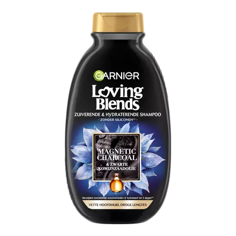 Garnier Loving Blends Charcoal Shampoo 300 ML