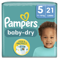 Pampers Baby-Dry Luiers Maat 5 11-16 KG 21 Stuks