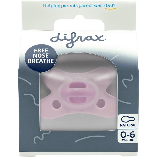 Difrax Fopspeen Naturel Rose Quartz 0-6 Maanden 