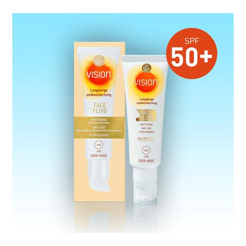 Vision Face Fluid Zonnebrand SPF50+ 50 ML
