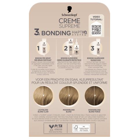 Schwarzkopf Creme Supreme Haarkleuring 8-0 Natuurlijk Blond