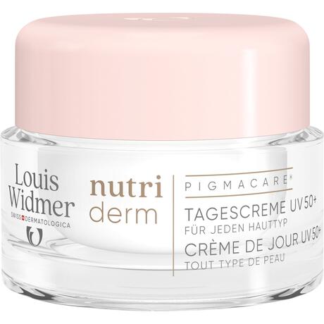 Louis Widmer nutriderm Pigmacare Dagcrème UV 50+ Zonder Parfum 50 ML