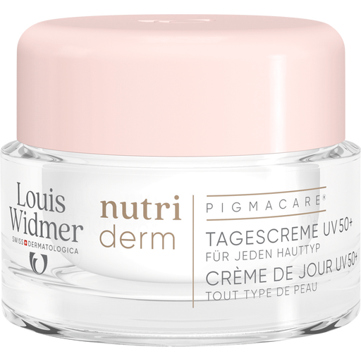 Louis Widmer nutriderm Pigmacare Dagcrème UV 50+ Zonder Parfum 50 ML