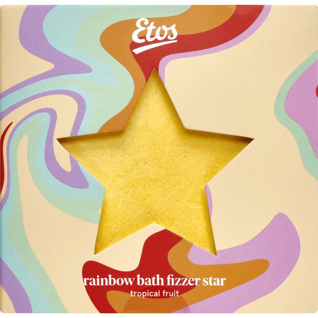 Etos Rainbow Bath Fizzer Star