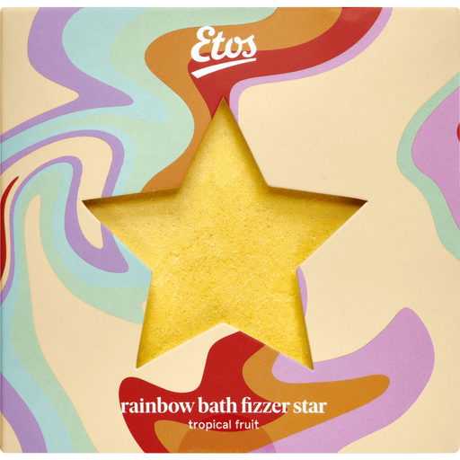 Etos Rainbow Bath Fizzer Star