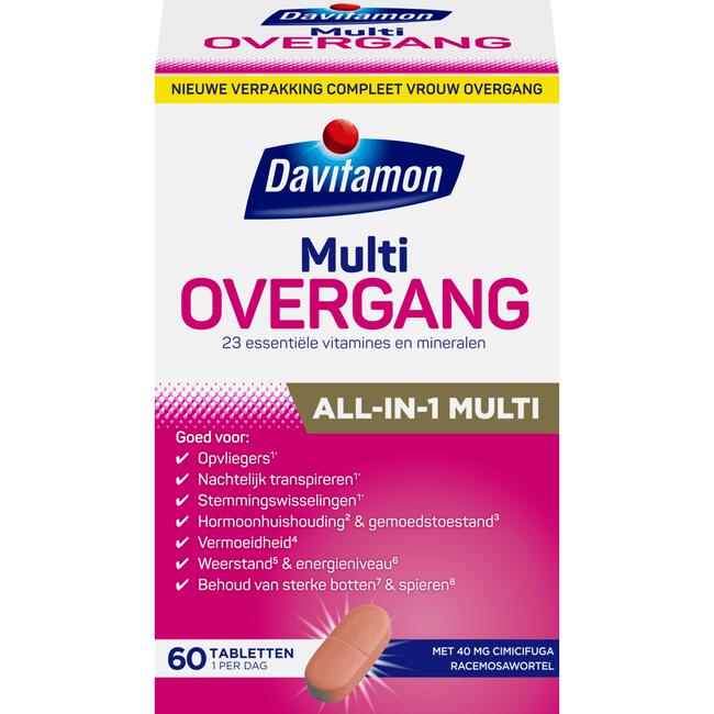 Davitamon All-In-1 Multi Overgang tabletten 60 stuks