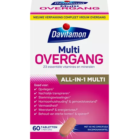 Davitamon All-In-1 Multi Overgang Tabletten 60 stuks