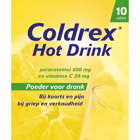 Coldrex Hot Drink bij Griep en Verkoudheid Sachets 10 stuks