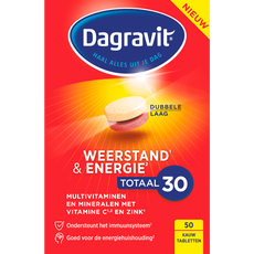 Dagravit Totaal 30 Weerstand & Energie 50 kauwtabletten