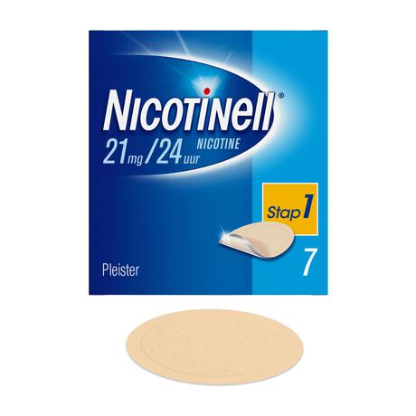 Nicotinell TTS-30 Pleisters voor Transdermaal Gebruik