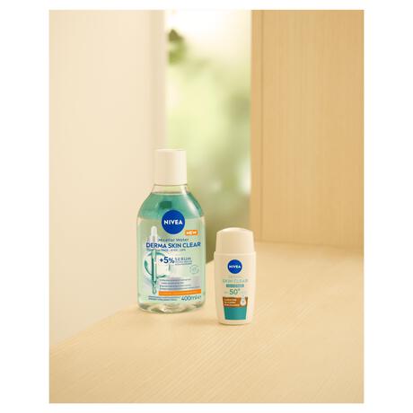 NIVEA Derma Skin Clear Daily Fluid Spf50+ 40ML