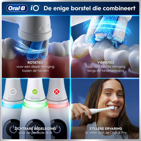 Oral-B iO 6S Wit Elektrische Tandenborstel 