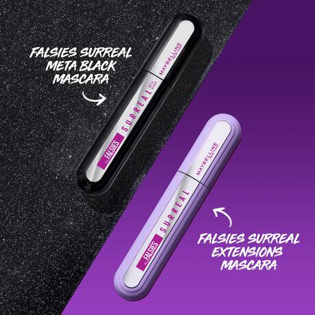 Maybelline New York The Falsies Surreal Extensions Meta Black Mascara