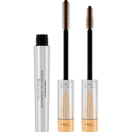 Max Factor Masterpiece 2In1 Lash Wow Mascara 02 Black Brown