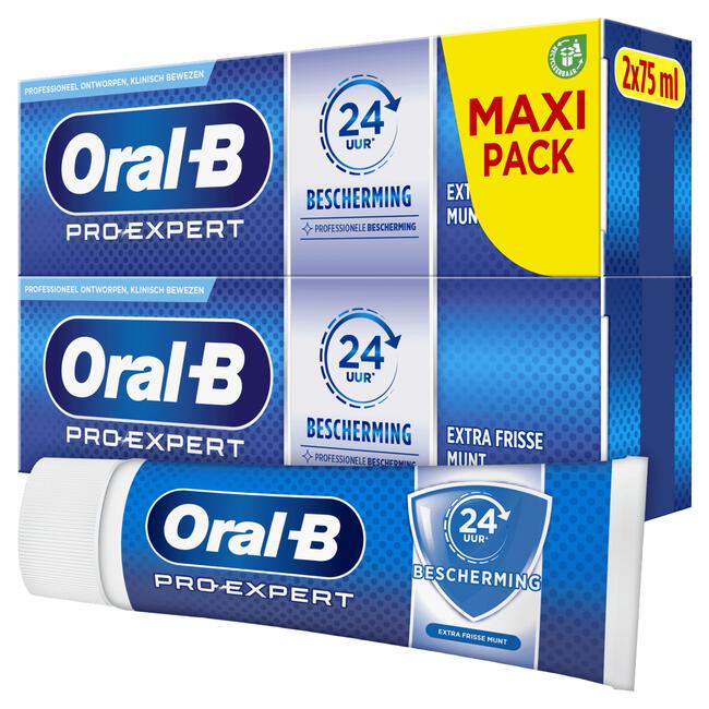 Oral-B Pro-Expert Professional Protection Tandpasta 2x75 ML