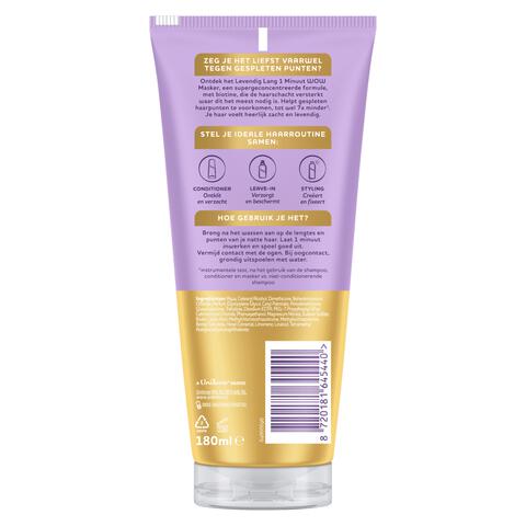 Andrélon Levendig Lang 1 min Masker 180 ML