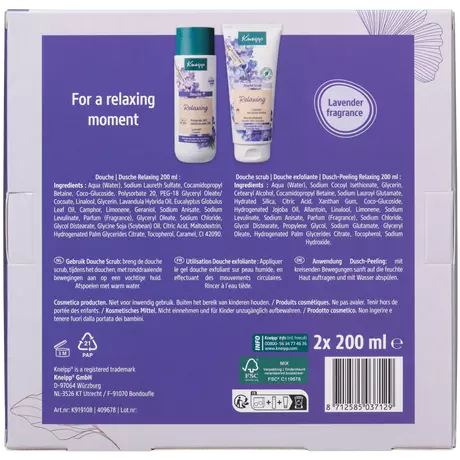 Giftset Relaxing Favourites