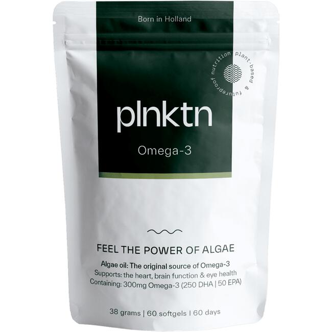 Plnktn Algenolie Omega 3 60 softgels