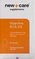 New Care Vitamine K2 & D3 Capsules 60 stuks