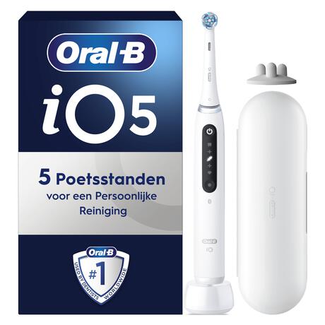 Oral-B iO 5s Wit Elektrische Tandenborstel 