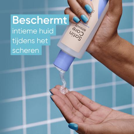 Gillette Venus Satin Care 2-in-1 Reiniger & Scheergel Voor Huid en Schaamhaar 190 ML