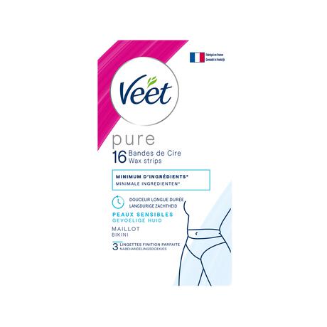 Veet Pure Waxstrips Bikini 16 stuks