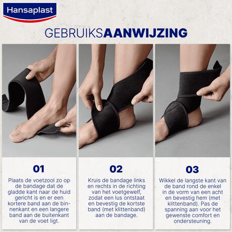 Hansaplast Protective Enkelbandage Verstelbaar