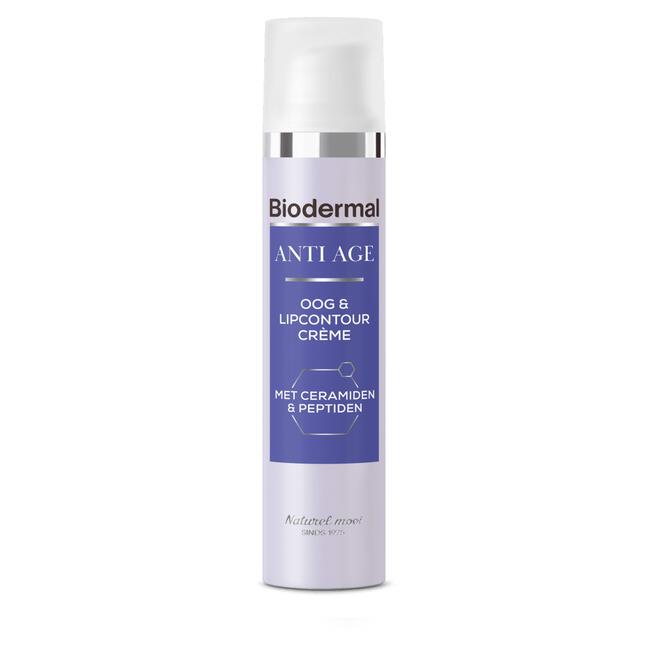 Biodermal Anti Age Oog En Lip Contour Creme 15 ML