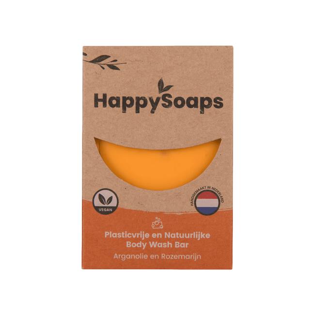 Happy Soaps Argonolie/Rozemarijn Body Wash Bar