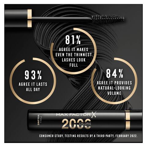Max Factor 2000 Calorie Dramatic Volume Mascara 002 Black/Brown