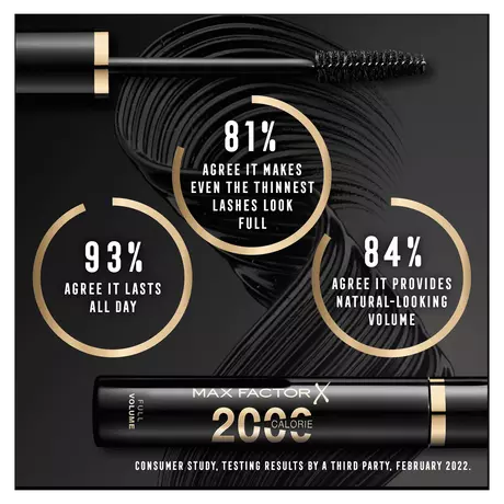 Max Factor 2000 Calorie Dramatic Volume Mascara 002 Black/Brown