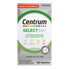 Centrum Select 50+ Multivitaminen Tabletten 180 stuks