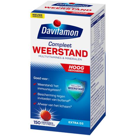 Davitamon Compleet Weerstand Forte Met Vitamine  C & D dragees