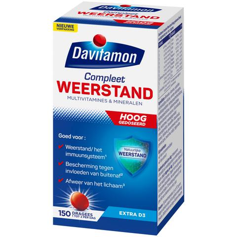 Davitamon Compleet Weerstand Forte Met Vitamine  C & D dragees