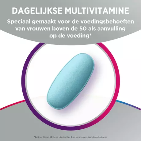 Centrum Women 50+ Multivitaminen Tabletten 60 stuks