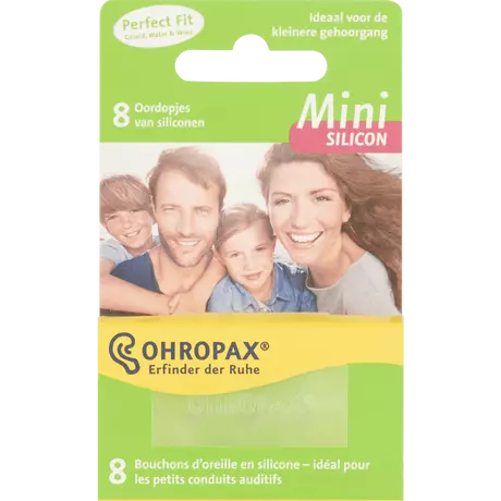 Ohropax Mini Siliconen Oordopjes Voor Kind en Volwassene