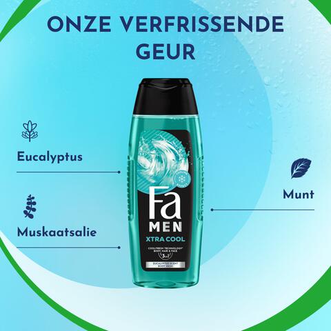 Fa Men Extreme Cool Douchegel & Shampoo 250 ML
