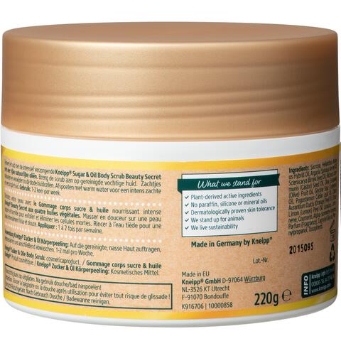 Kneipp Beauty Secret Sugar & Oil Body Scrub 220 gram