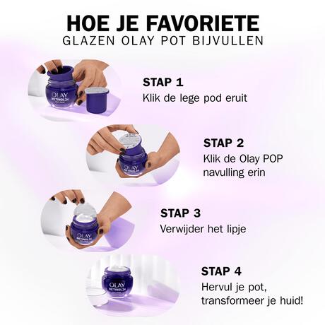 Olay Retinol24 Nachtcrème Navulling 50 ML