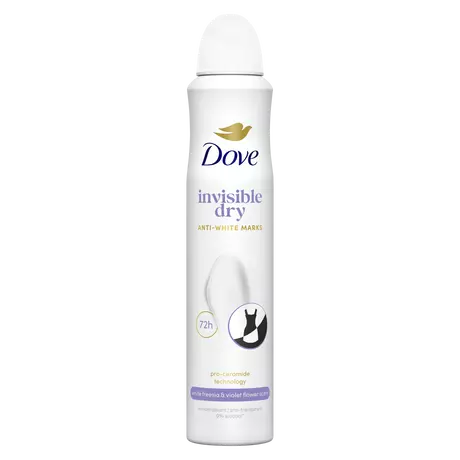 Dove Advanced Care Invisible Dry Anti-Transpirant Deodorant Spray 200 ML